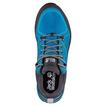 Jack Wolfskin Wanderschuhe Force Striker Texapore Low wasserdicht blau/lime Herren